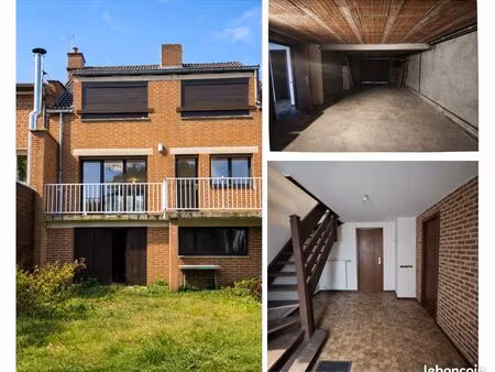 maison familiale 131 m² – jardin – lambersart bourg – métro à pied