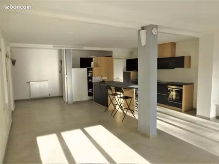 appart. t3 90 m² jardin  terrasse  vernaison proche rhône