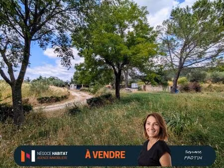 terrain constructible à vendre