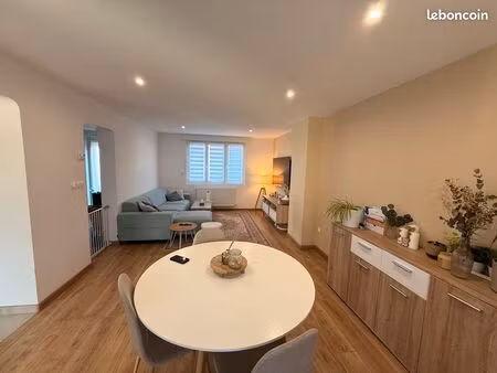 ? maison rénovée 76 m² – 3 chambres – garage 2 voitures – quartier calme – faches-thumesni