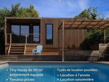 charmante tiny house à louer