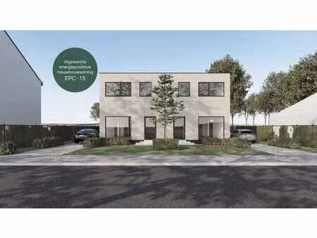 afgewerkte energiepositieve (epc -15) nieuwbouwwoning