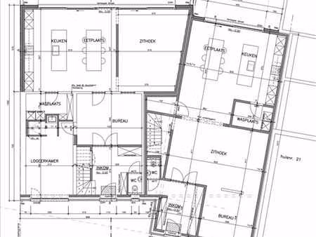 bouwgrond met plan en vergunning op een terrein van 749m²