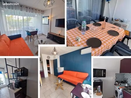 studio 1ere ligne/ proche des plages