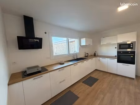 charmante maison de plain-pied 110 m2 sur 582 m2 de terrain