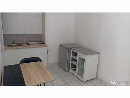 location studio meublé arras