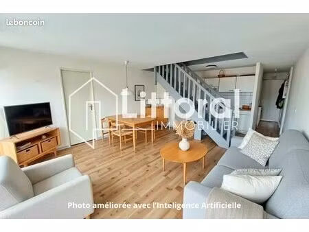 appartement 3 chambres situé à proximité immédiate de la plage