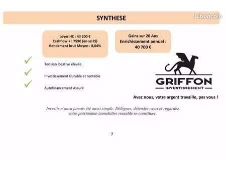immeuble de rapport douai