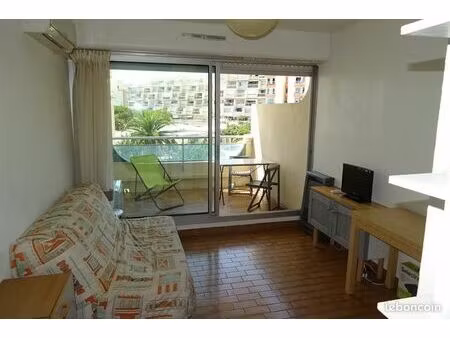 studio meublé à carnon-plage