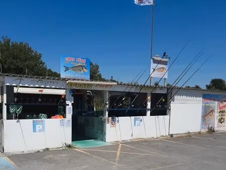 fonds de comfond de commerce ambulant d’articles de pêche