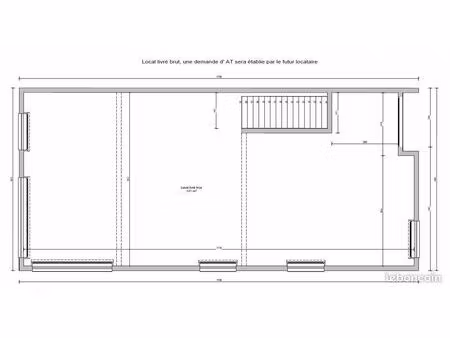 bureaux 120 m² goussainville