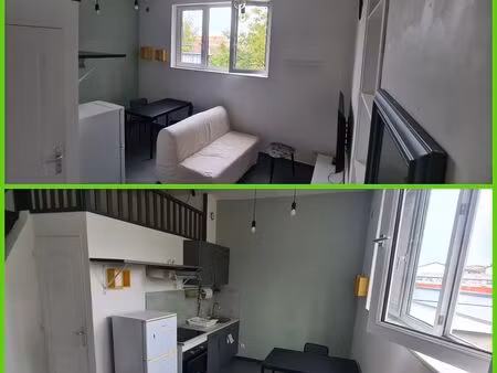 à louer – studio meublé 25 m² – secteur gare de tourcoing