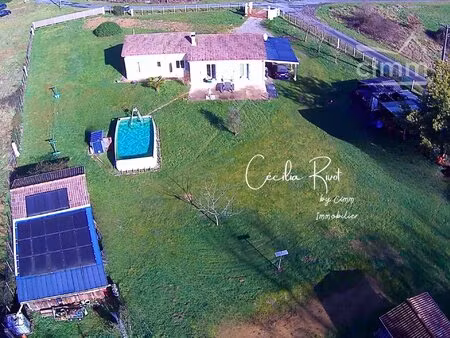 maison t5sur un terrain de 3900 m²