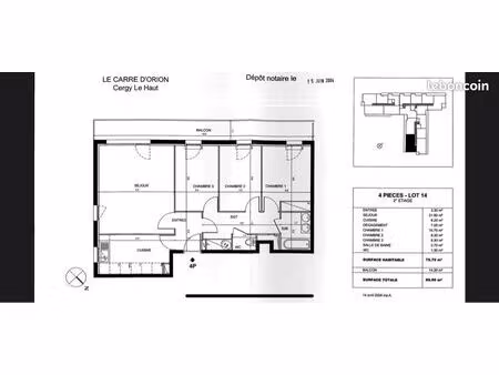 ret cergy le haut - 4p