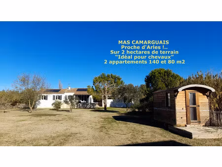 vente mas fourques  220m² 7 pièces 680 000€ avec garage