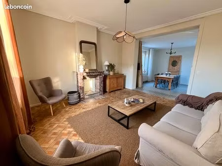 maison rénovée - 5 chambres - 150m2- jardin & terrasse