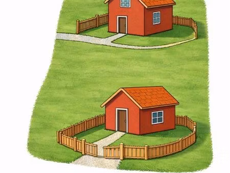 2 maisons à vendre indépendante voisines