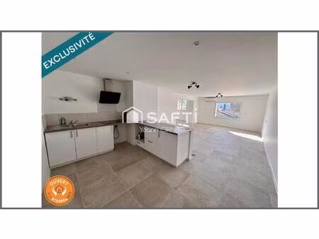 appartement type 4 120 m2 entièrement rénové avec jardin et parking