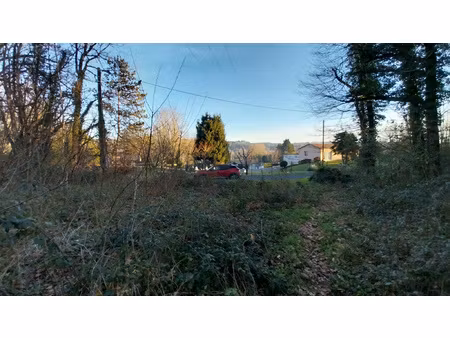 château l'évêque - terrain à bâtir boisé 1900 m2