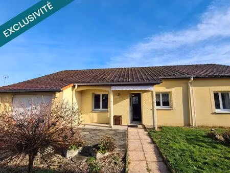 sous offre d'achat acceptée ** maison individuelle de plain-pied avec 3 chambres à thaon-l