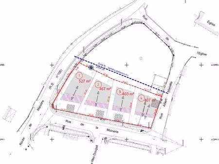 vente terrain à tour-en-bessin (14400) : à vendre / tour-en-bessin