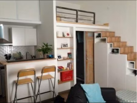 studio avec mezzanine