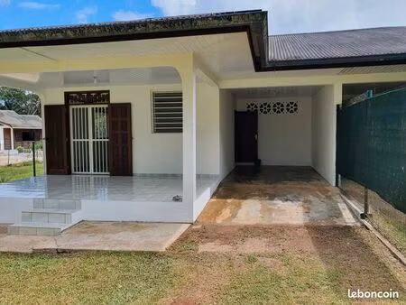 location maison à paramana matoury