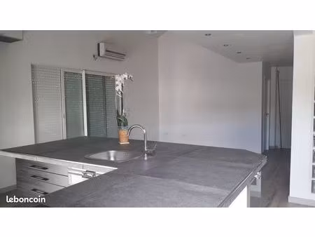 maison-75m2-1300 euros+mezzanine+jardin-meublé