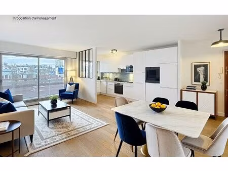 appartement paris 14 67 m² t-3 à vendre  665 000 €