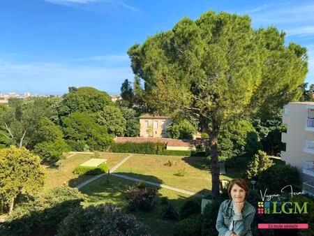 montpellier les arceaux / la chamberte – 86 m² traversant  balcons  verdure & garage