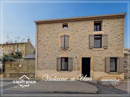 cesseras – maison de charme en pierre avec jardin arboré – calme  authenticité et...