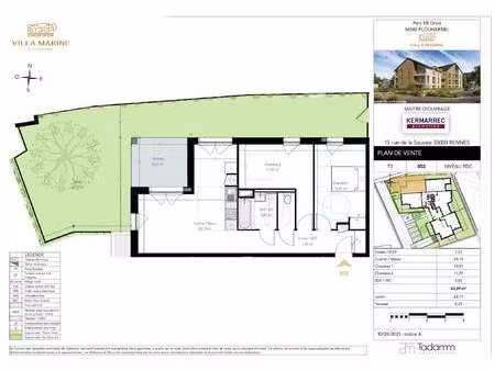 vente maison à plouharnel (56340) : à vendre / 63m² plouharnel