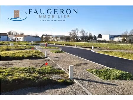 en vente terrain constructible 3 42 ares – 122 000 € |les sables-d'olonne