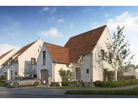 des maisons neuves de petite taille et élégantes