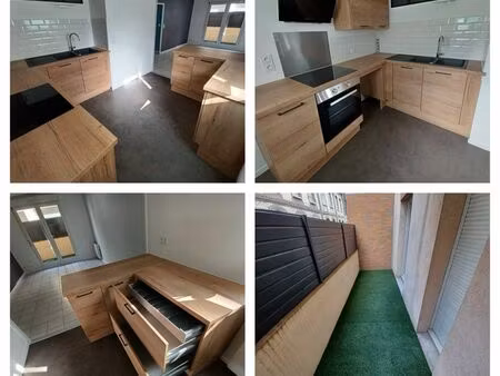 appartement rdc / balcon terrasse