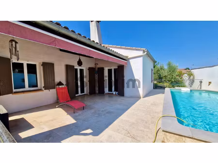 ales  plain pied 140m2 avec piscine