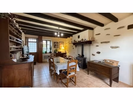 coup de coeur! longère rénovée plain pied 135000€ mouhet (36)