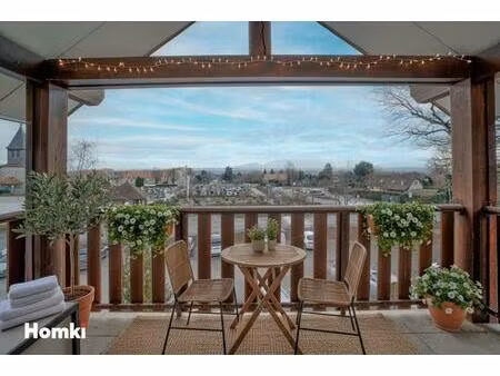 appartement t2 lumineux aux portes de genève – dernier étage avec garage et parking