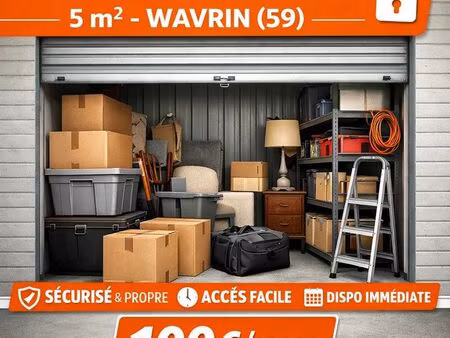 location box de stockage 5m2