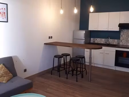 appartement meublé 38m2 proche place ronde