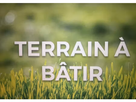terrain à bâtir