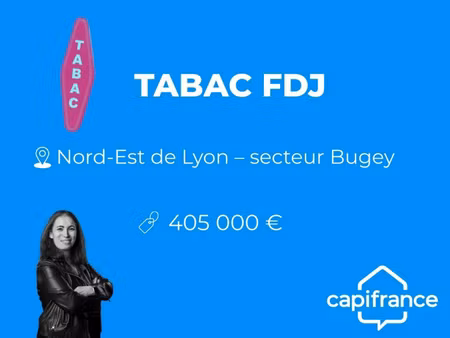 fonds de commerce à vendre meximieux 60m2 405 000€