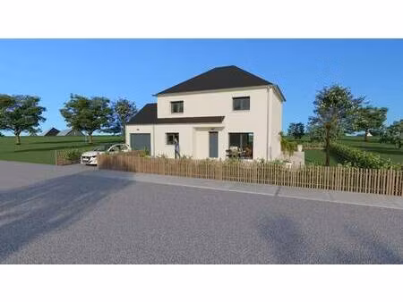 terrain avec maison neuve à vendre
