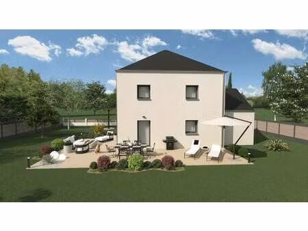 terrain avec maison neuve à vendre