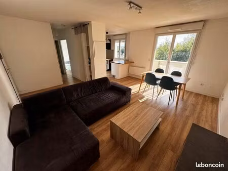 t2 lumineux 47m² – balcon  parking  ascenseur – aucun travaux – lormont