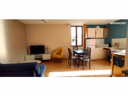 loue f2 meublé à aix les bains