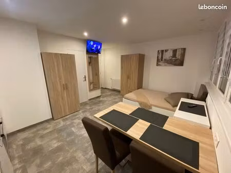 location pour etudiant joli studio meuble et équipé plein centre-ville de mulhouse