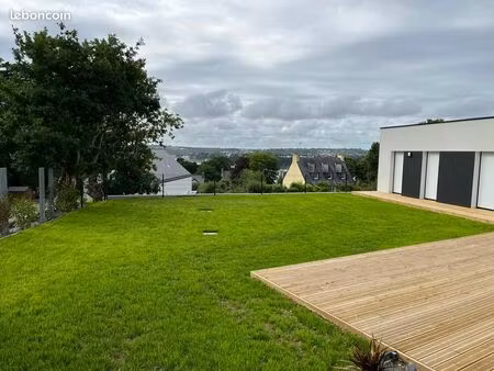 a louer maison d’architecte 130 m² – vue mer – kéraliou  plougastel-daoulas