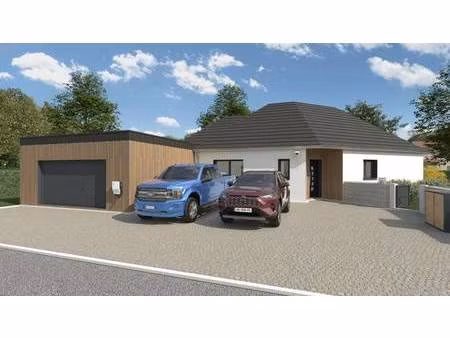 terrain avec maison neuve à vendre