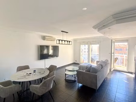 06000 nice – appartement 3 pièces moderne avec sauna  jacuzzi